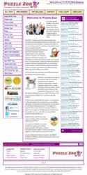 Photo of Puzzlezoo.com the first statically coded large scale eCommerce site on the internet